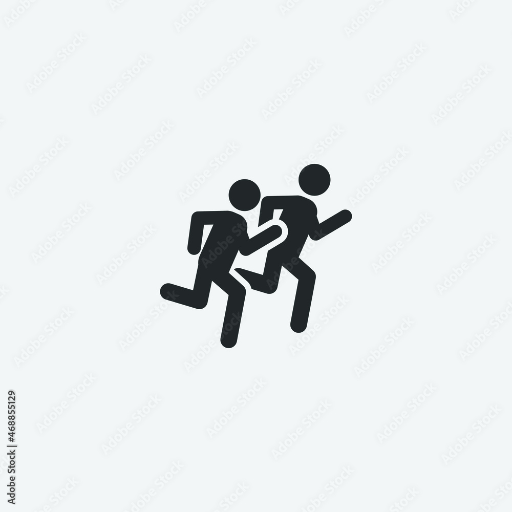 Olympics games vector icon illustration sign Olympics games vector icon illustration sign