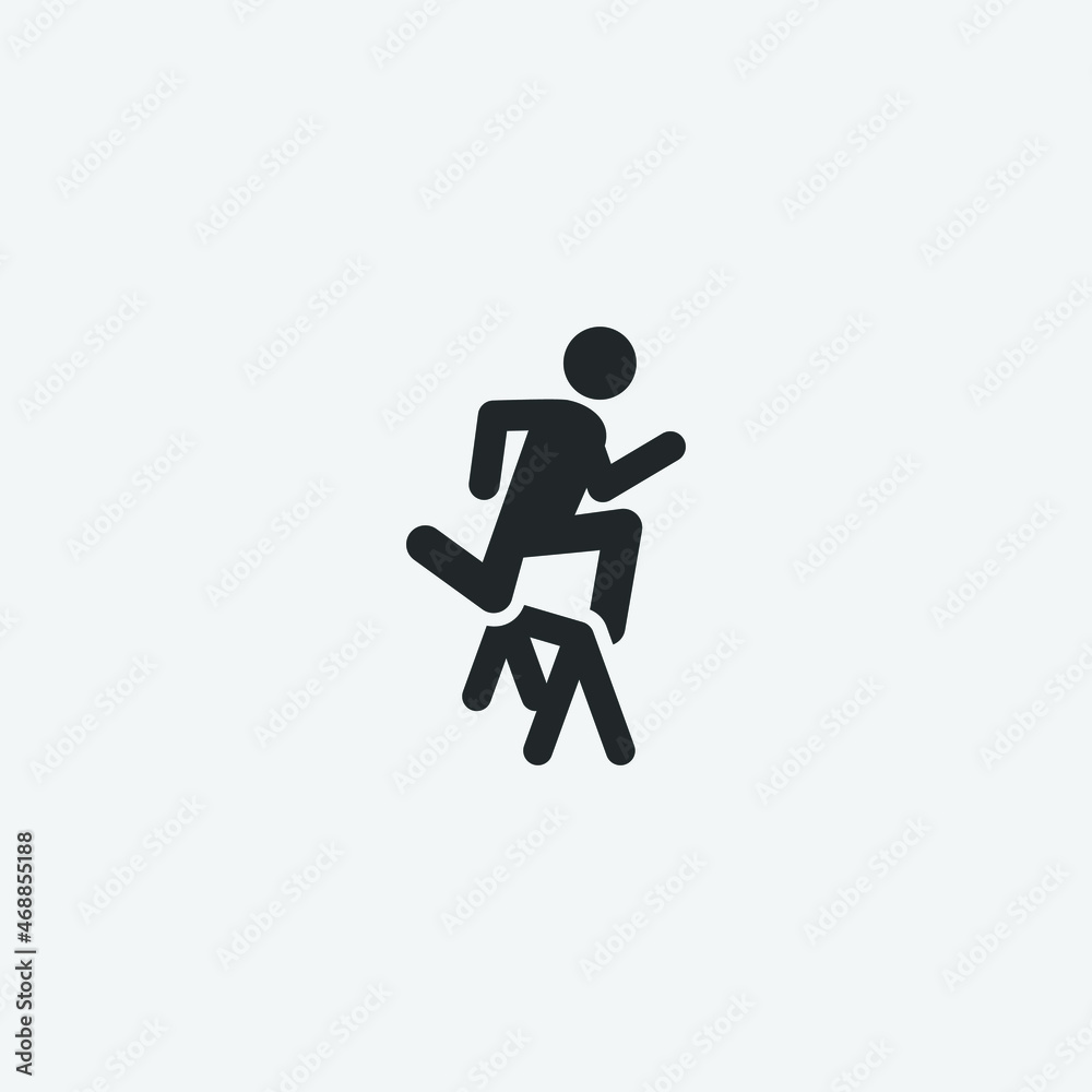 Olympics games vector icon illustration sign Olympics games vector icon illustration sign
