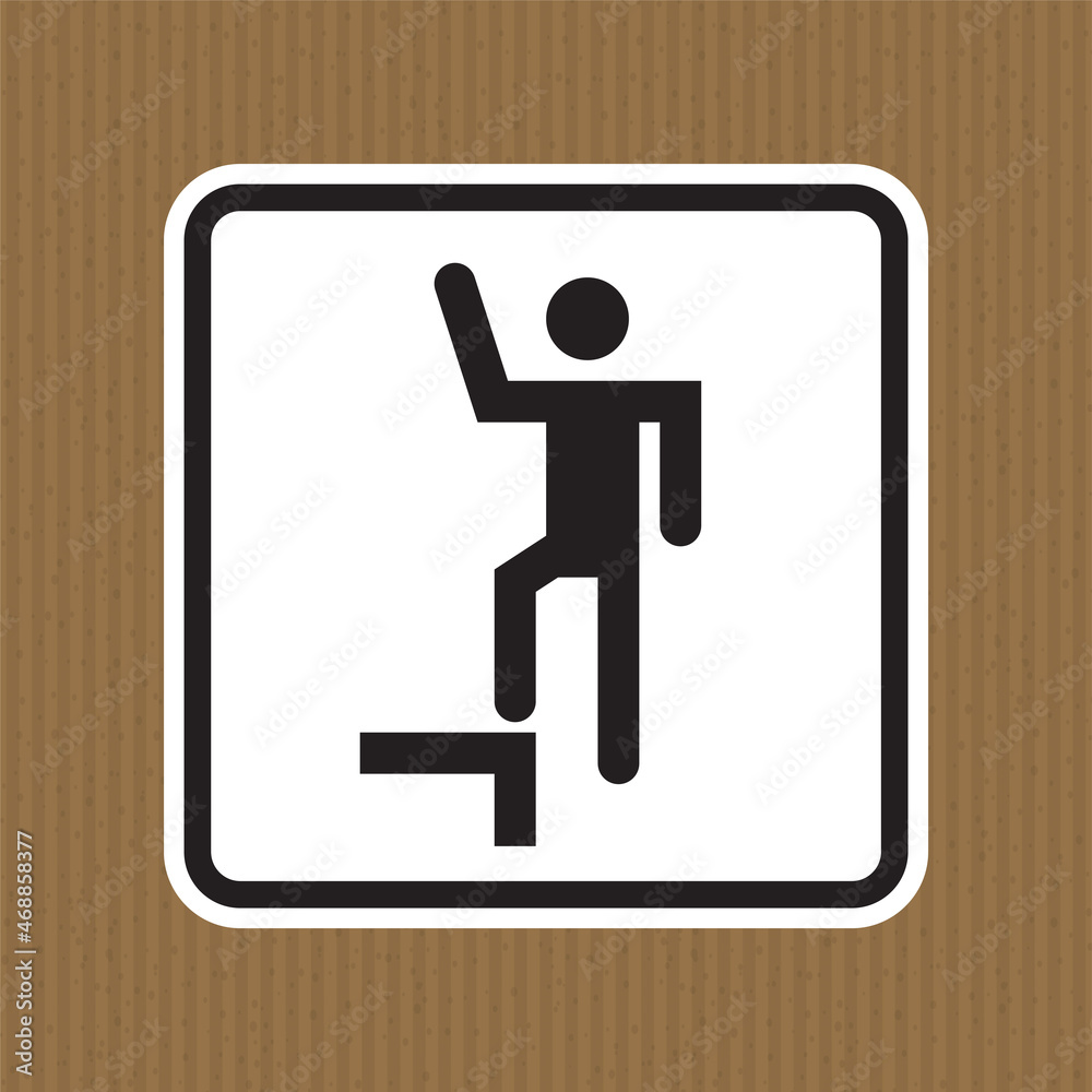 Do NOT step or stand on this surface. Do NOT step or stand on this surface.