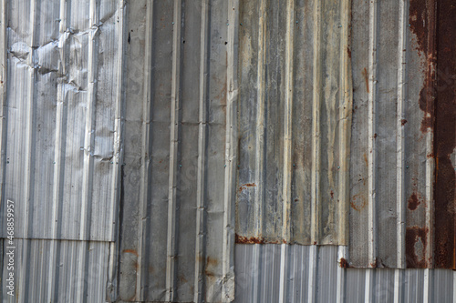 Old metal sheet roof texture Pattern of old metal sheet Rusty metal sheet texture for backgrounds