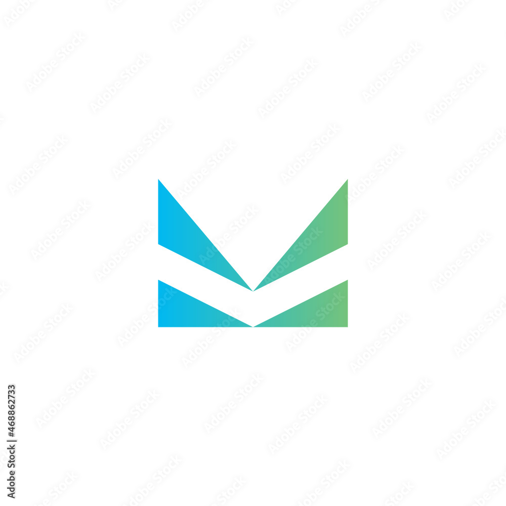 M Letter Alphabet Initial Vector Abstract Illustration Logo Icon Design Template Element M Letter Alphabet Initial Vector Abstract Illustration Logo Icon Design Template Element