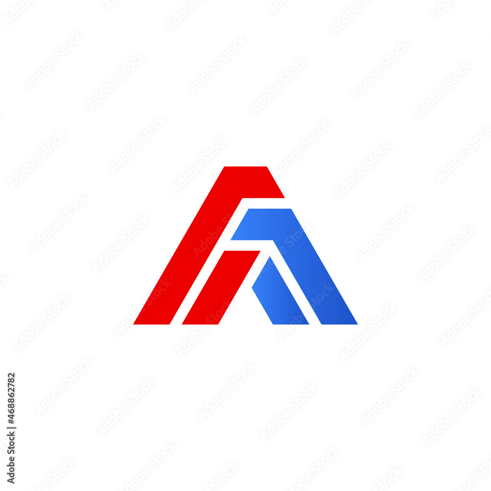 A F Letter Monogram Initial Alphabet Vector Abstract Illustration Logo Icon Design Template Element A F Letter Monogram Initial Alphabet Vector Abstract Illustration Logo Icon Design Template Element