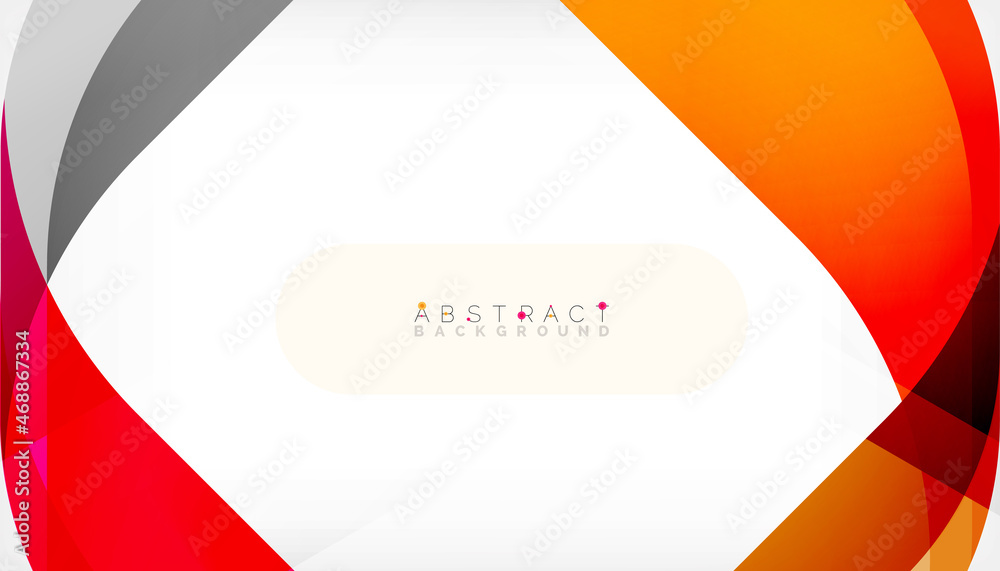 Abstract square shape with overlapping waves, minimal geometric background. Vector Illustration For Wallpaper, Banner, Background, Landing Page Abstract square shape with overlapping waves, minimal geometric background. Vector Illustration For Wallpaper, Banner, Background, Landing Page