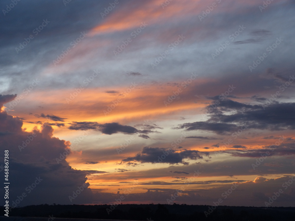 sunset in the sky sunset in the sky