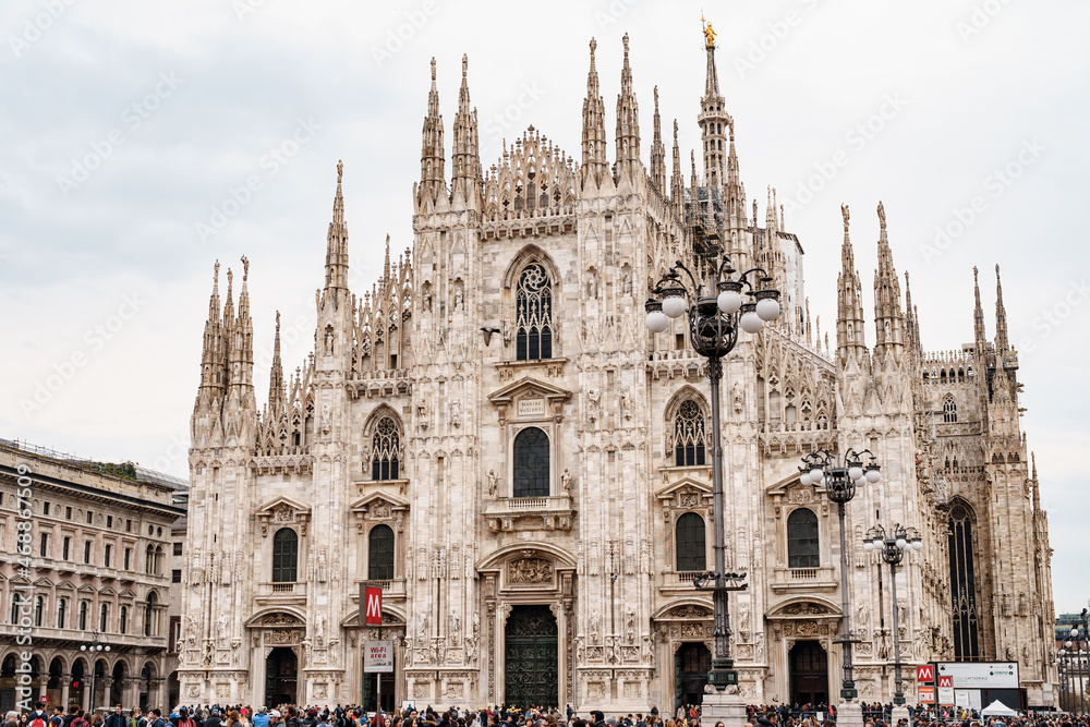 Majestic Duomo Cathedral. Italy, Milan