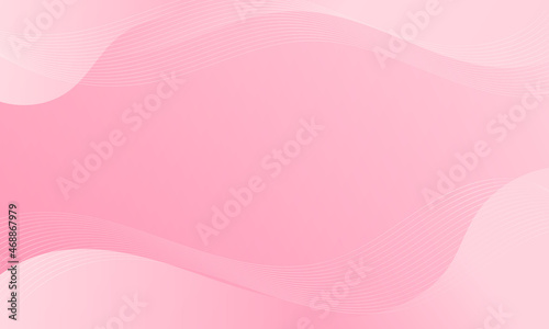 Abstract Pink waves geometric background. Modern background design. gradient color. Fluid shapes composition. Fit for presentation design. website, banners, wallpapers, brochure, posters