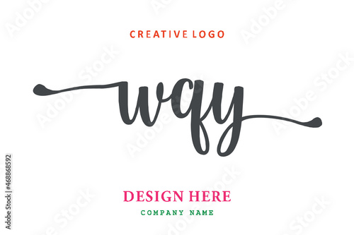 WQY lettering logo is simple, easy to understand and authoritative