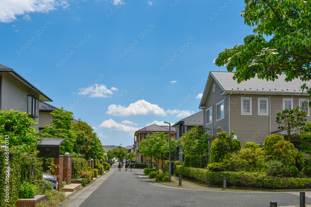 日本の住宅地 Japan's residential area. 日本の住宅地 Japan's residential area.