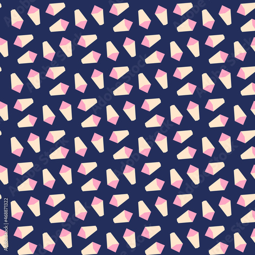 Masculine geometric seamless pattern. Simple shape for digital scrapbook paper and repeatable men gift wrap design in vector.