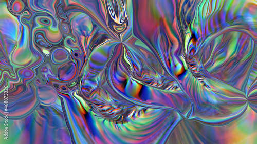 Abstract iridescent Iridescent texture background