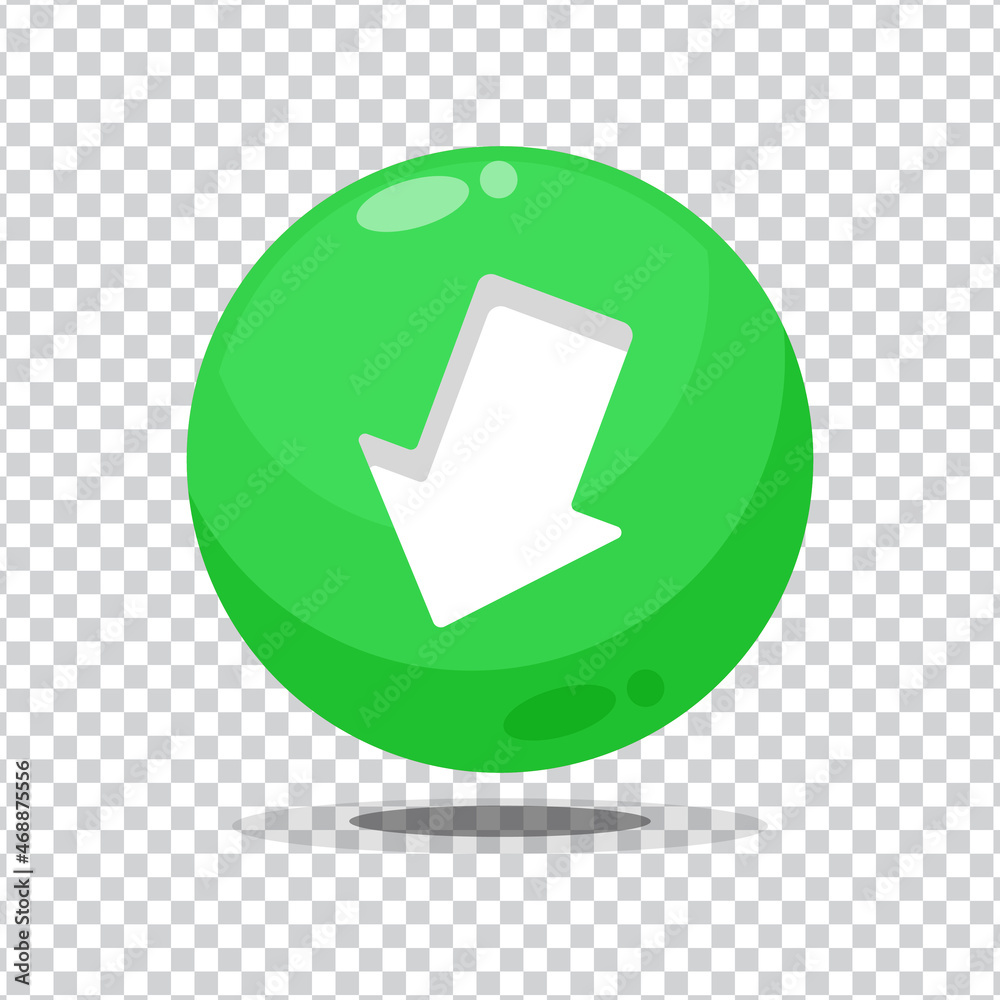 Download sign button on blank background Download sign button on blank background