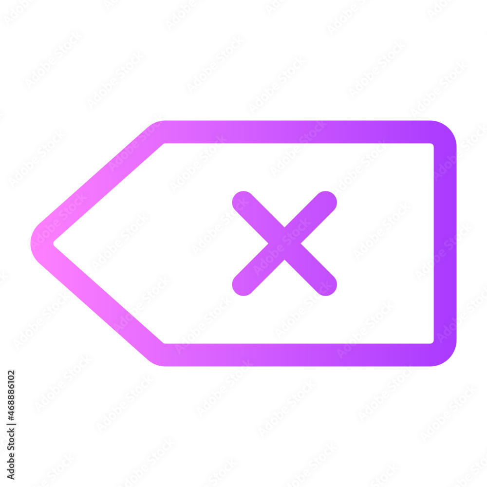 Back gradient icon Back gradient icon