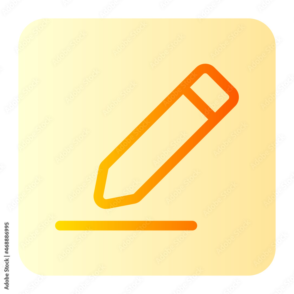 Edit gradient icon