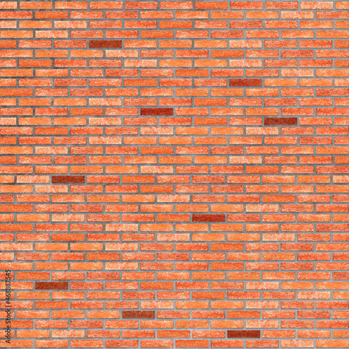 old red brick texture details background. House, shop, cafe and office design backdrop. Paint brickwork wall and copy space.
