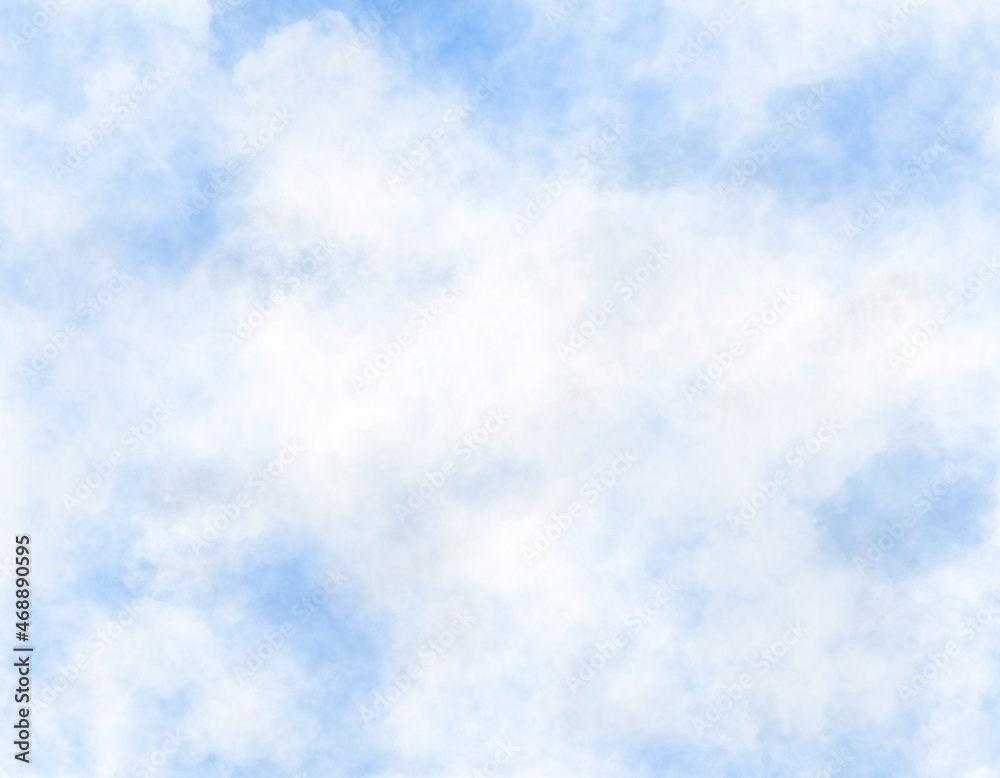 realistic white cloud on clear blue sky backgrond ep02