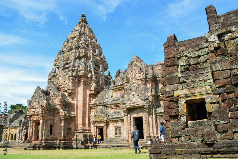 Phanom Rung historical park is old architecture at Buriram Province