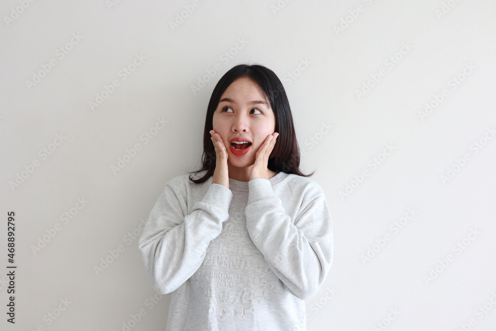 surprise woman emotion expression portait surprise woman emotion expression portait