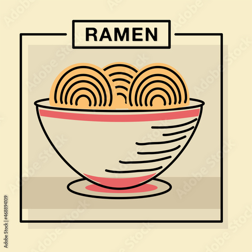 ramen noodles food