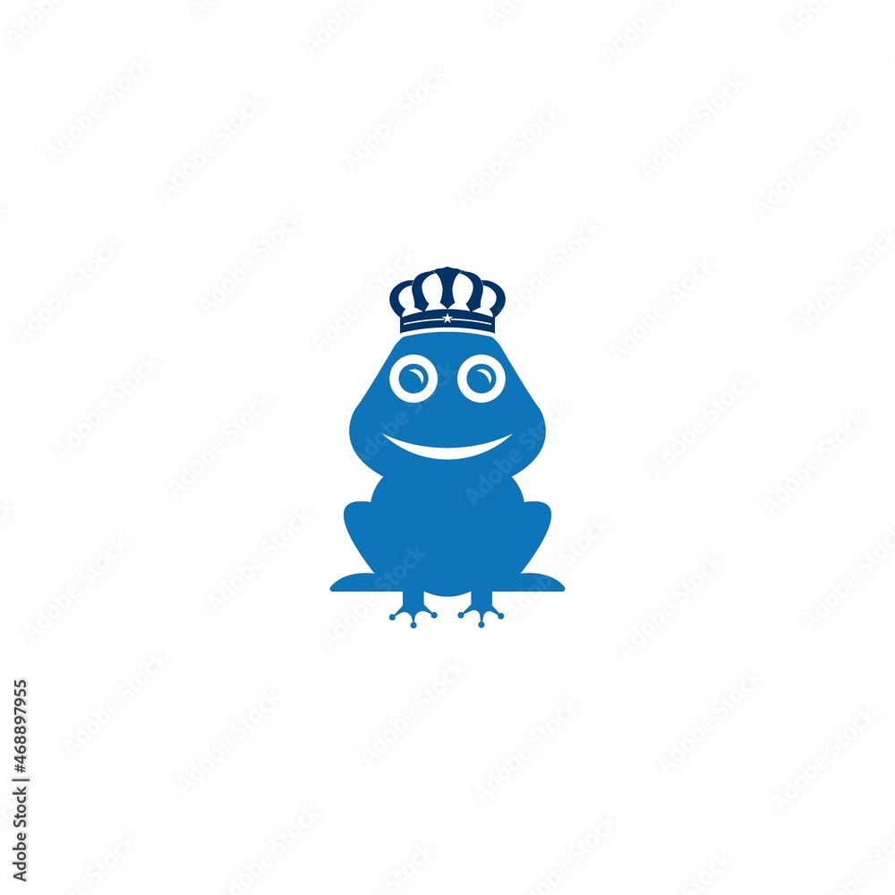 Fototapeta premium Frog icon.