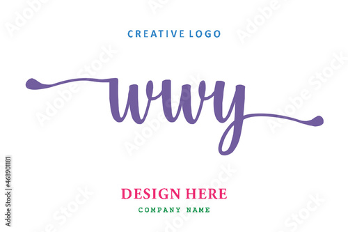 WWY lettering logo is simple, easy to understand and authoritative