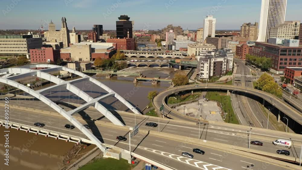 Rochester New York skyline buildings and architecture Rochester New York skyline buildings and architecture