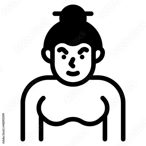 sumo glyph icon