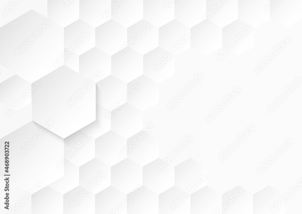 Abstract . Hexagon white background ,light and shadow. Vector. Abstract . Hexagon white background ,light and shadow. Vector.