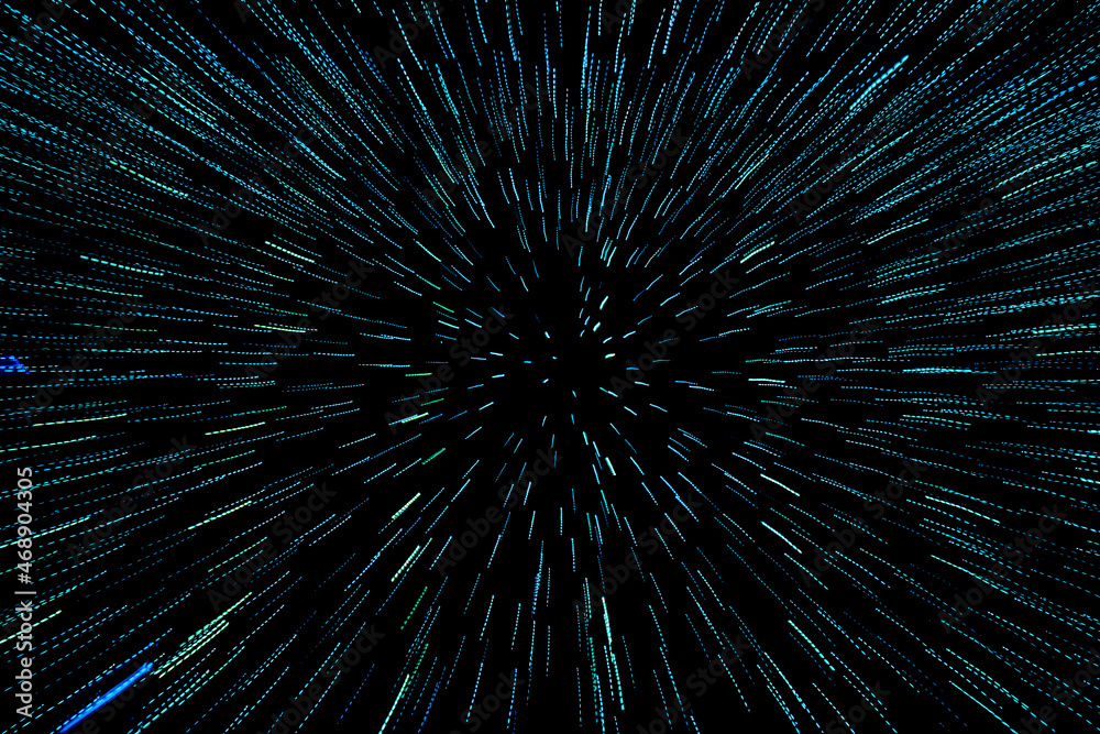 Obraz premium 光の軌跡 グラフィック素材