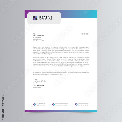 Clean Resume/CV and Cover Letter Template Design	