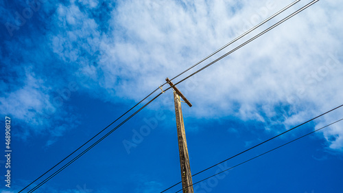 electric pole in thailand