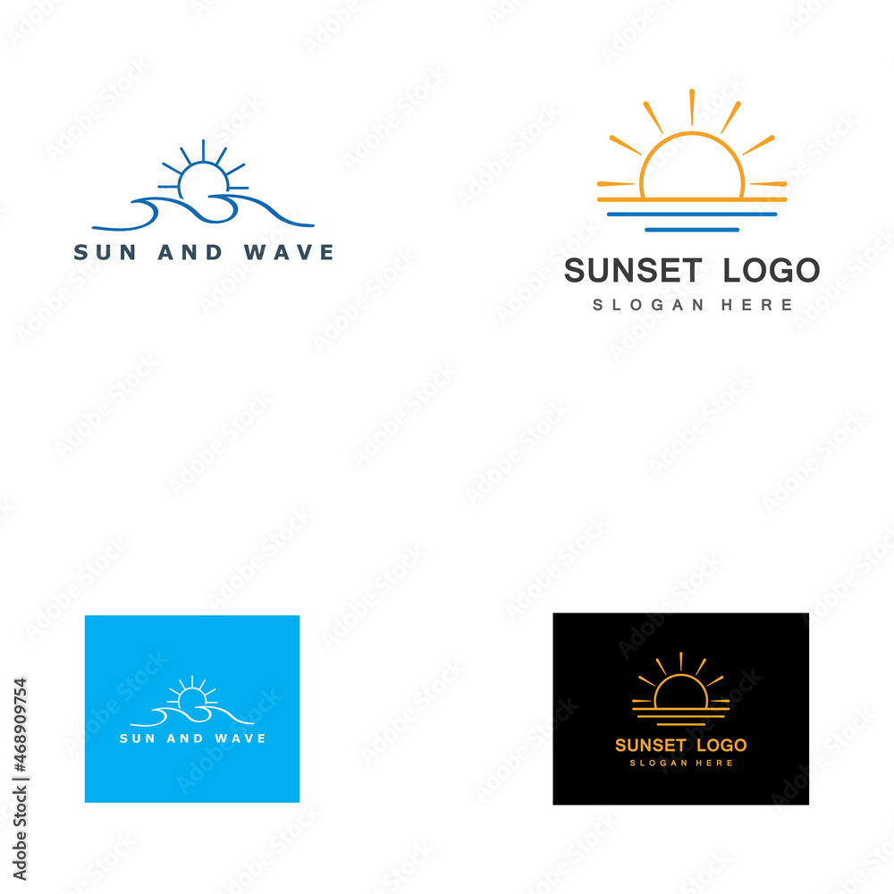 Sun Vector illustration Icon Sun Vector illustration Icon