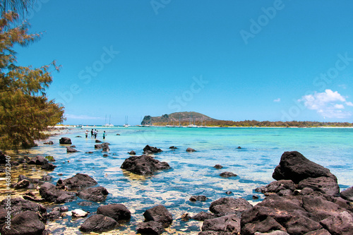 beach and rocks
