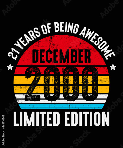 December 2000 - 21th Birthday Gifts