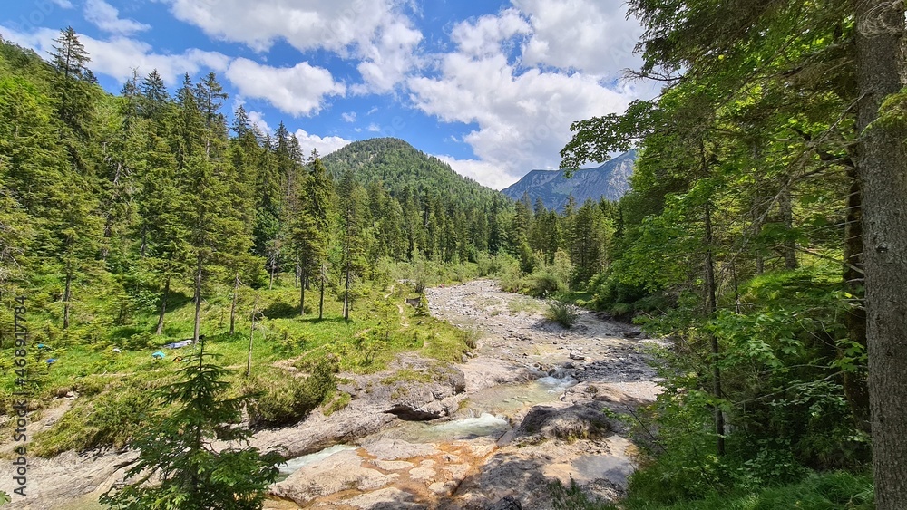 Landscape near Siebenhuetten in Germany Landscape near Siebenhuetten in Germany