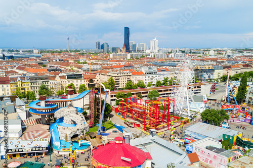 Prater park in Vienna