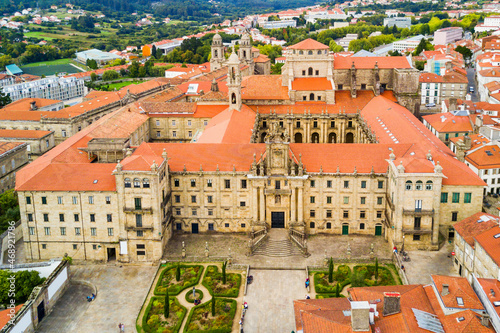 Santiago de Compostela in Galicia, Spain