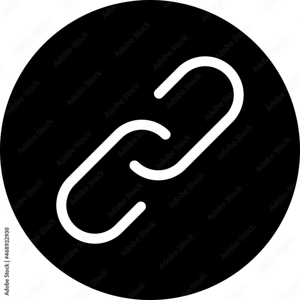 Hyperlink glyph icon