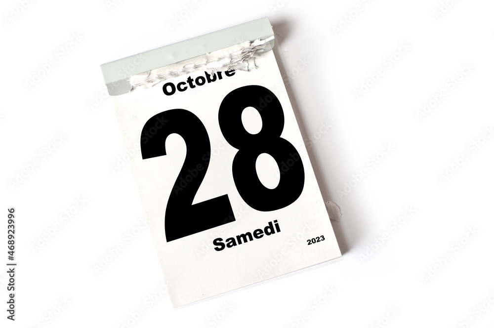  28 Octobre 2023