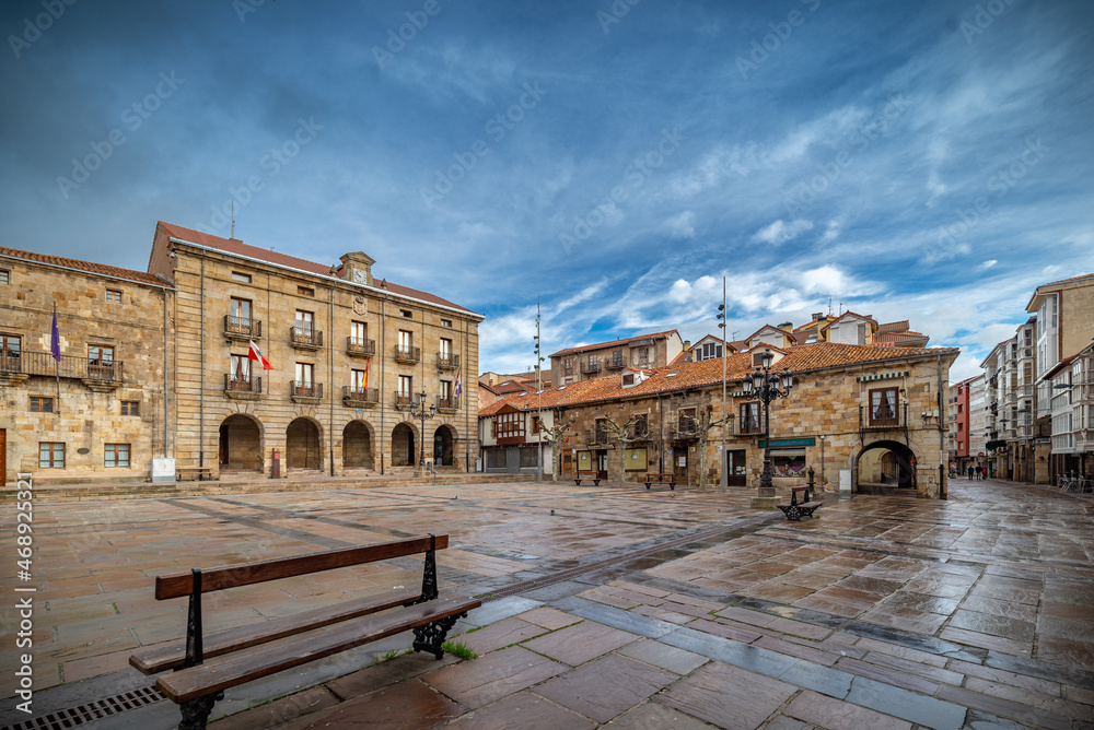 Ciudad de Reinosa en Cantabria España