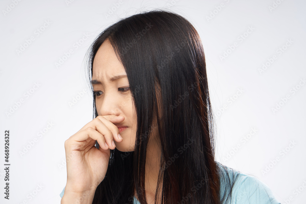 woman asian appearance posing fashion studio model woman asian appearance posing fashion studio model