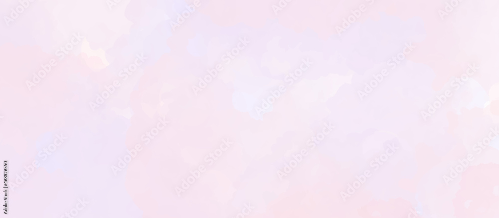 Abstract pink watercolor on white background. Abstract painted watercolor background