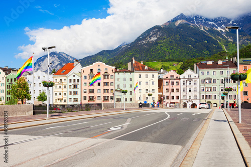Innsbruck bridge in Austria © saiko3p
