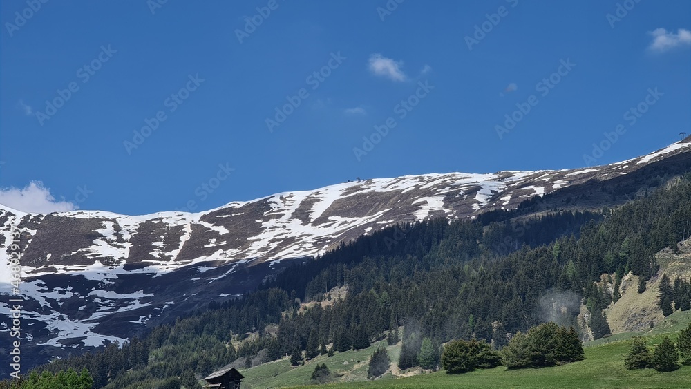 Nature near Wolfsee lake in Austria