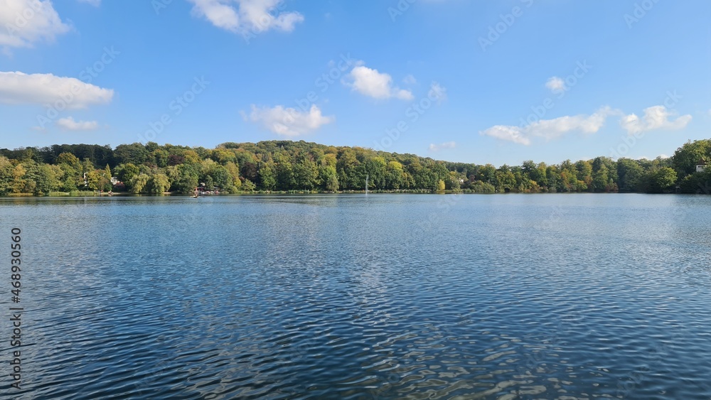 Obraz premium Nature near Wessling lake in Germany