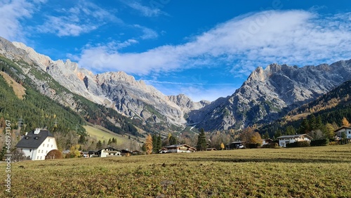 Mountains near Hinterthal in Austria
