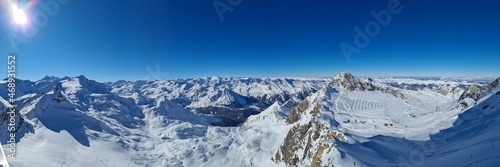 Mountains near Kaprun in Austria