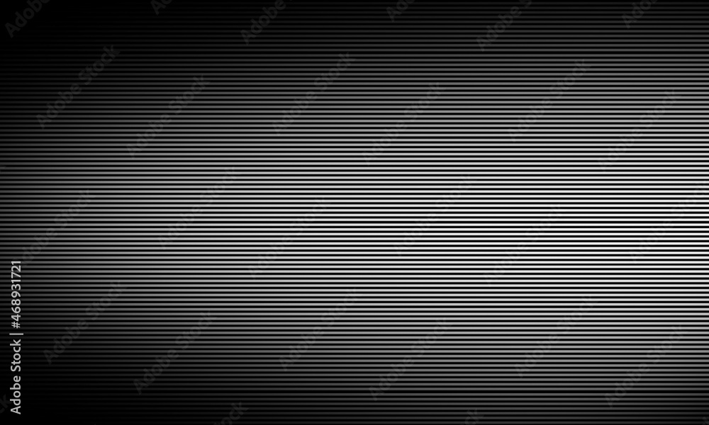 full white stripes background as a classic glitch overlay effect. the old  tv noise static texture on a black background. a retro texture collection.  Stock Illustration