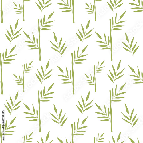 The floral pattern in the botanical motifs is scattered randomly. Seamless vector texture. For fashionable prints. Print in a hand-drawn style on a white background  vector