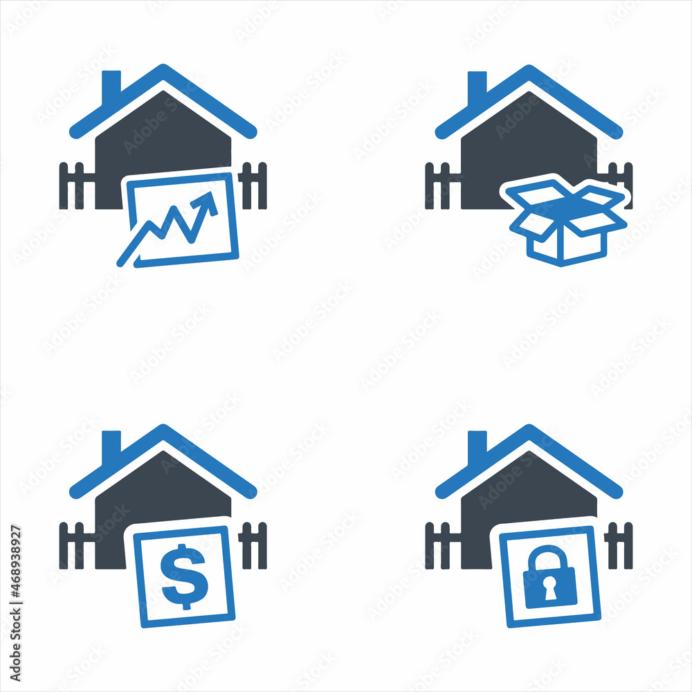 Real Estate Icon Set 3 Real Estate Icon Set 3