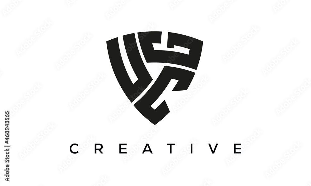 UCG letters logo, security Shield logo vector UCG letters logo, security Shield logo vector